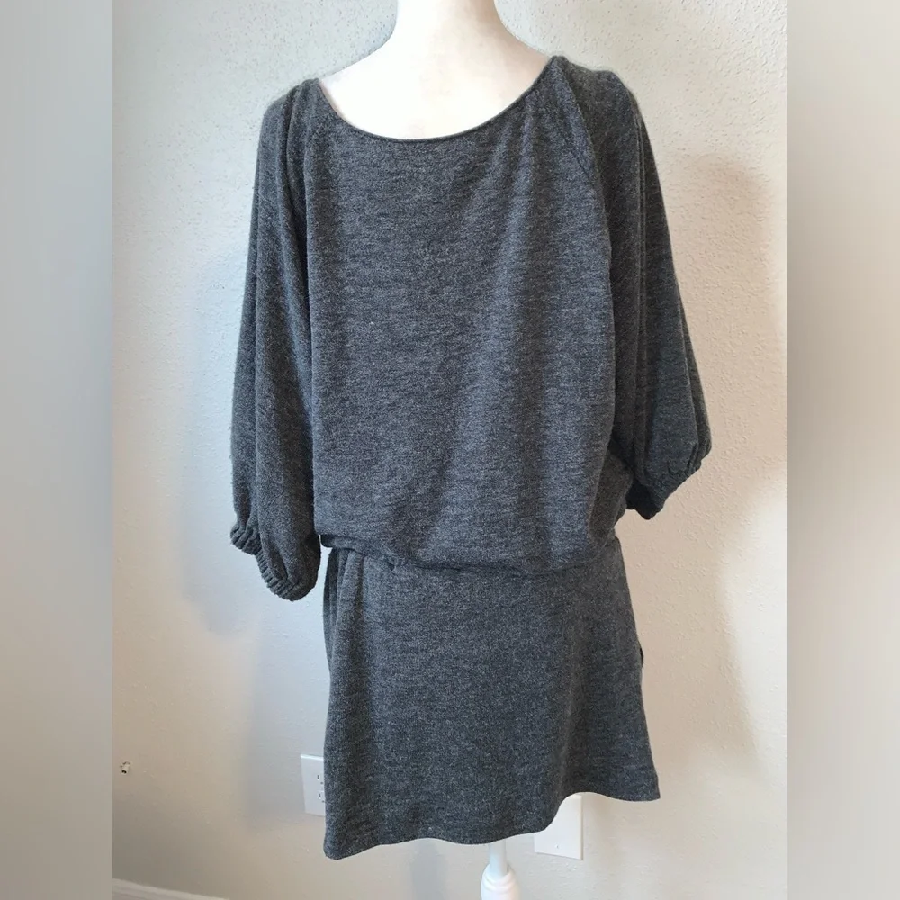 Amanda Uprichard Gray Amaya Dress with Pockets Size Small